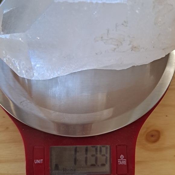 Stunning Extra Large Natural Quartz Crystal Point - Picture 11 of 11